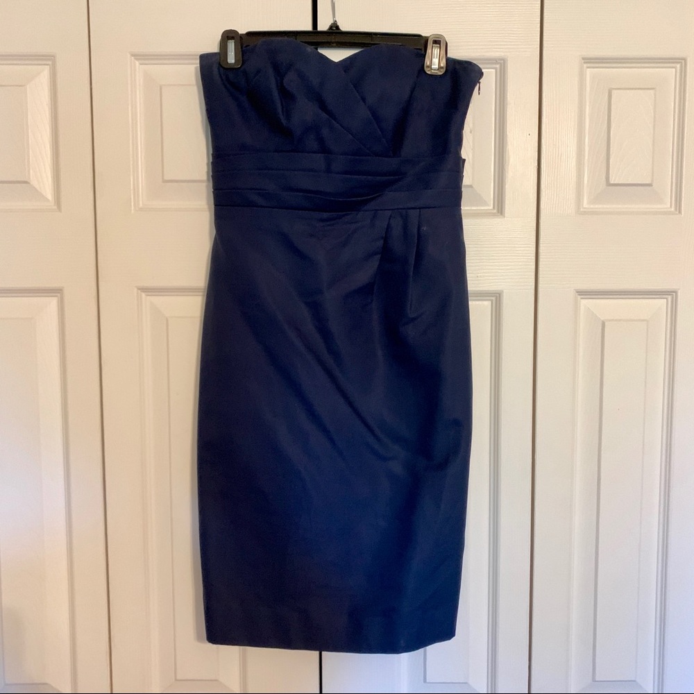 J Crew Navy Blue Cocktail Dress - Size 4